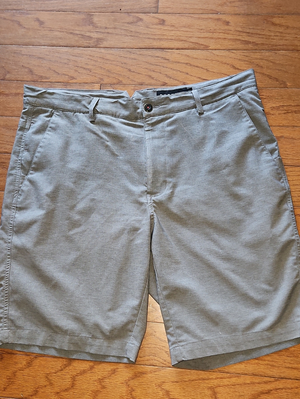 DUNNING GRAY GOLF SHORTS SZ 34